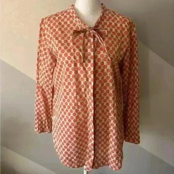 Fossil Tops - Fossil polka dot blouse